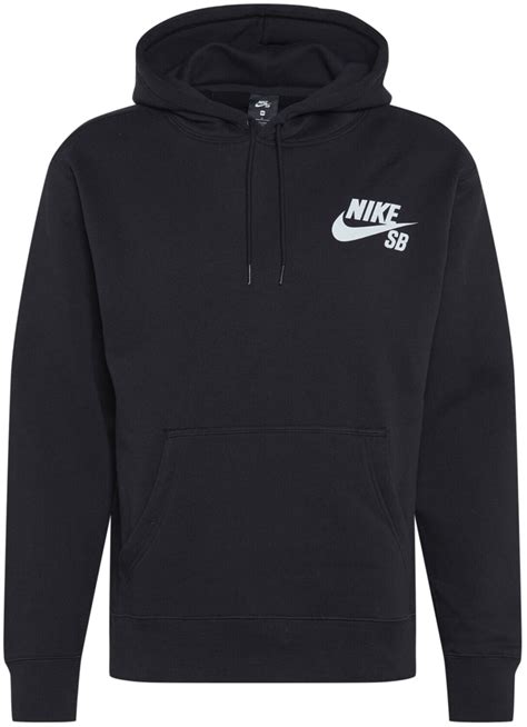 Nike SB Icon Hoodie black/white ab 55,99 